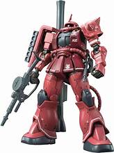 BANDAI HG CHAR'S ZAKU 1:144 MODEL KIT